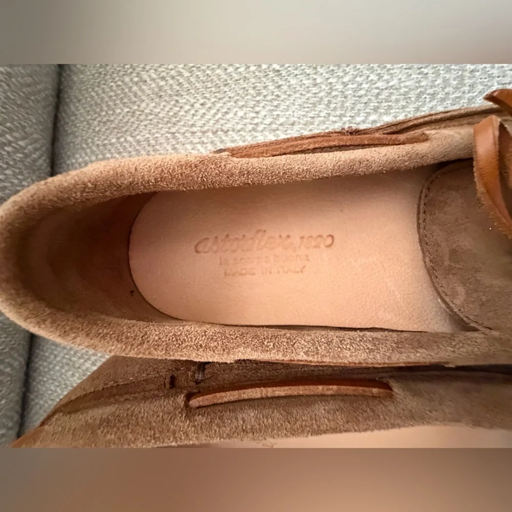 Astorflex Hestaflex Boat Shoes Tan UK 40